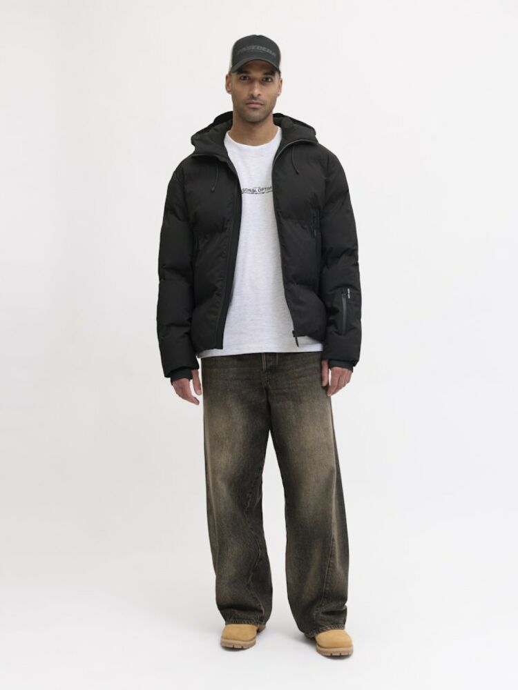 Jack Jones Fusıon Techıcal Puffer Erkek Ceket 12283162 (1)