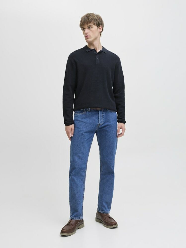 Jack Jones George Polo Yaka Erkek Kazak 12278815 (1)