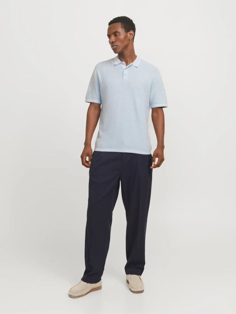 Jack Jones George Regular Fit Polo Yaka Triko Erkek Tişört 12268281 (1)