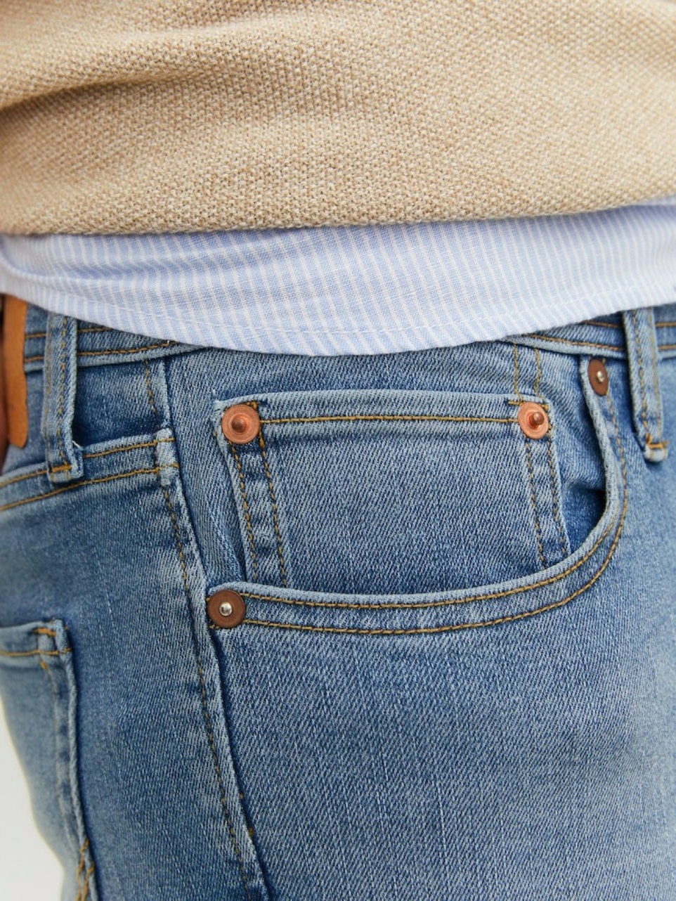 Jack Jones Glenn Orıgınal Erkek Jean Pantolon 12236777 - 4