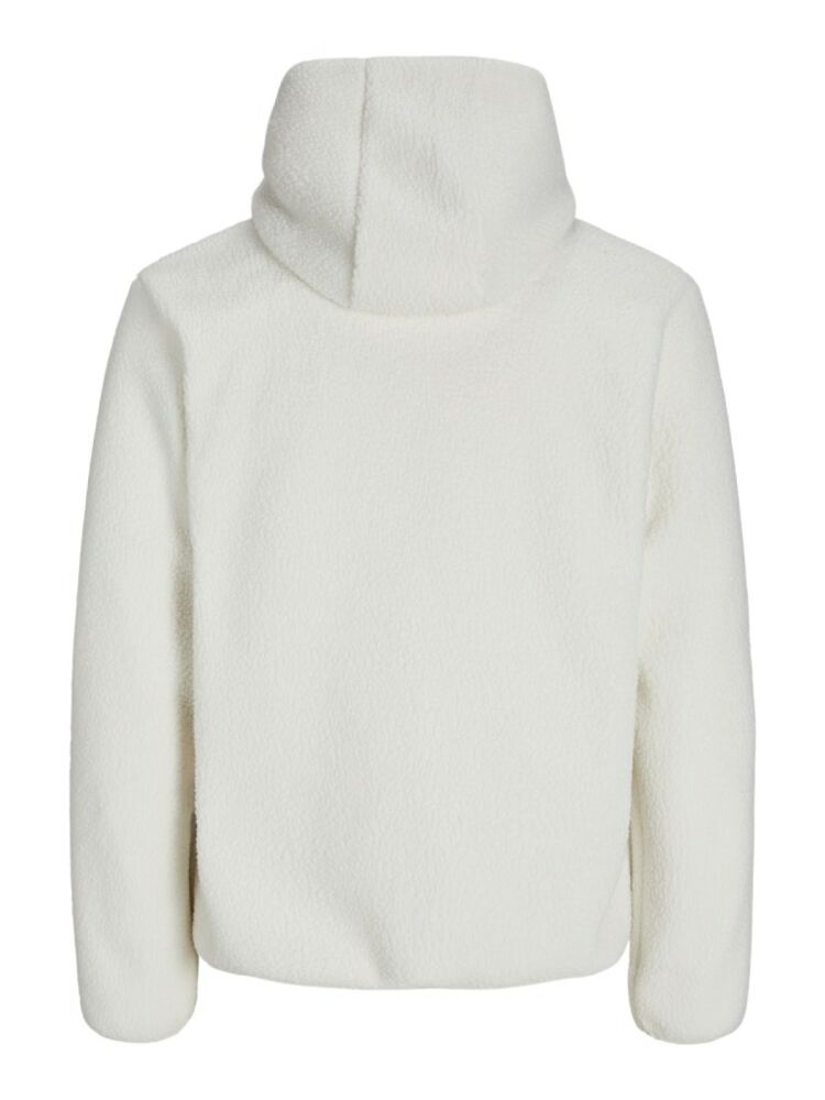 Jack Jones Grıd Fleece Polar Kapüşonlu Erkek Sweat 12282871 (1)