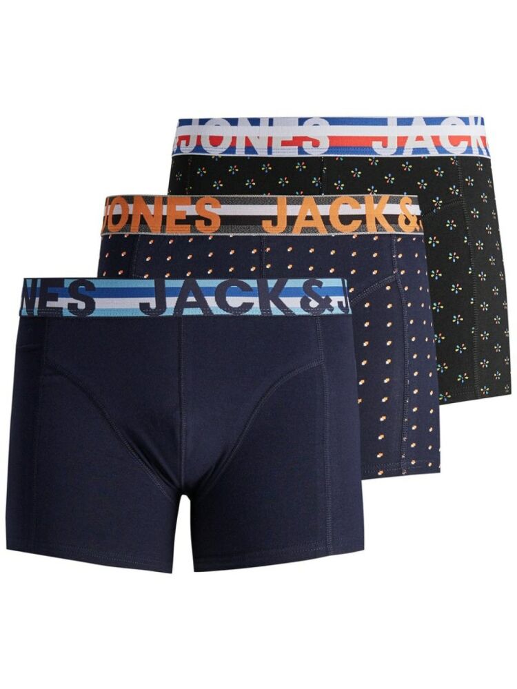 Jack Jones Henrık 3 Lü Paket  Erkek Boxer 12151351