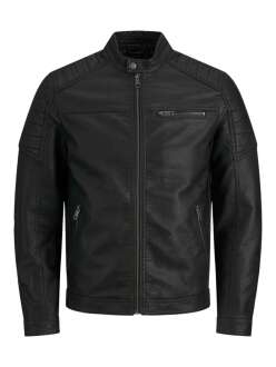 Jack Jones Htano Erkek Suni Deri Ceket 12182192 - 1