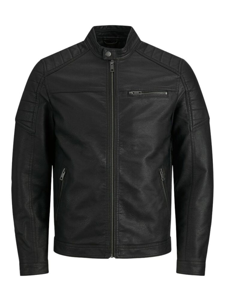 Jack Jones Htano Erkek Suni Deri Ceket 12182192 - 1