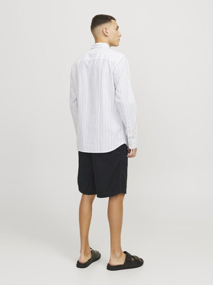 Jack Jones Jaıden Campaıng Keten Karıiımlı Erkek Şort 12274968 - 3