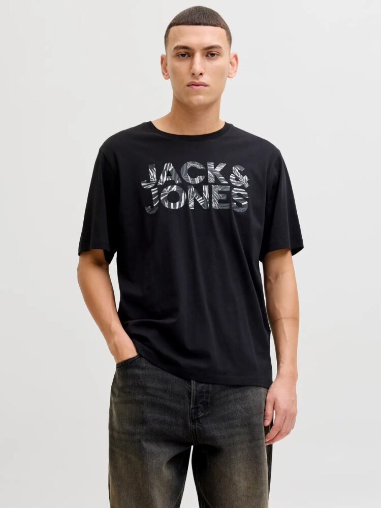 Jack Jones Jeff Logo Regular Fit Erkek Tişört 12288536