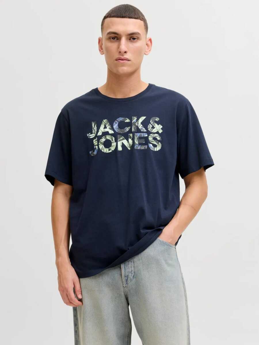 Jack Jones Jeff Logo Regular Fit Erkek Tişört 12288536