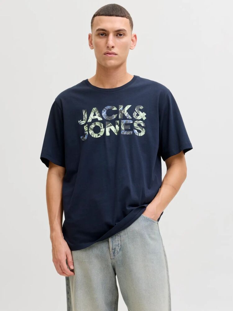 Jack Jones Jeff Logo Regular Fit Erkek Tişört 12288536