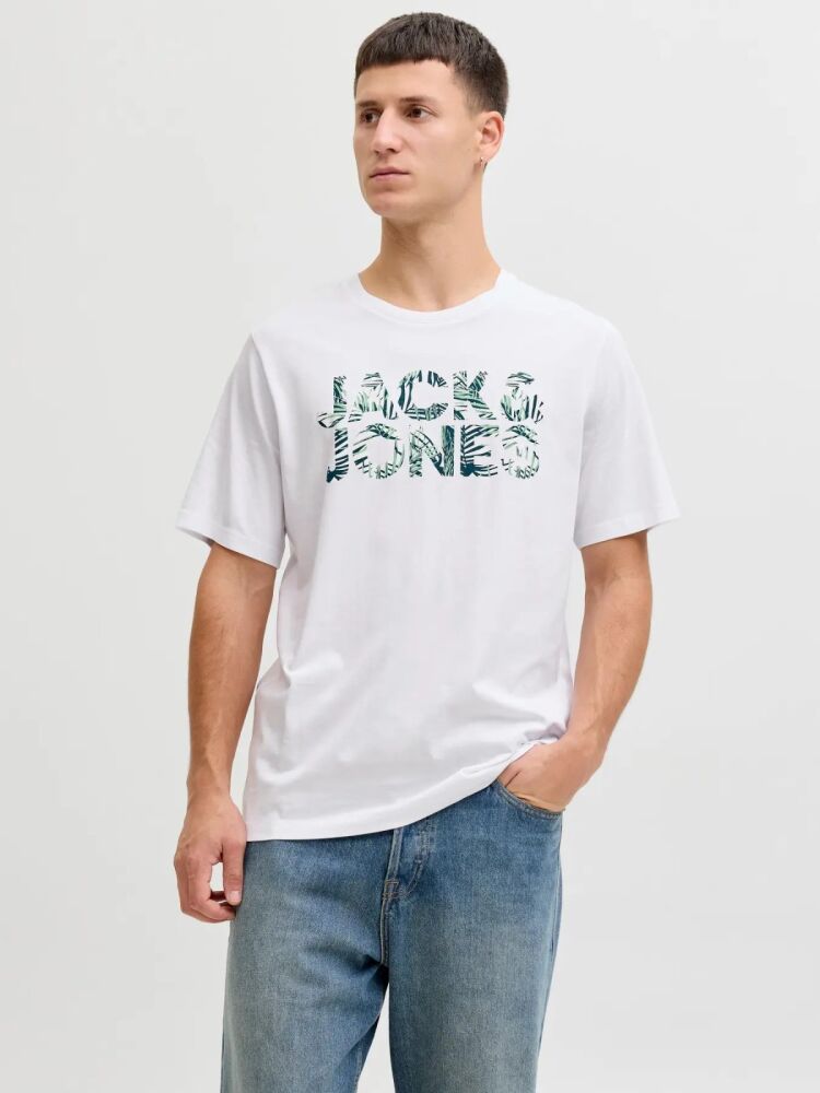 Jack Jones Jeff Logo Regular Fit Erkek Tişört 12288536