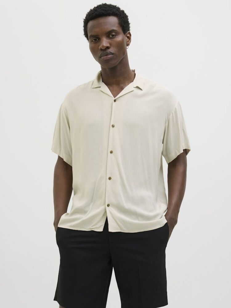 Jack Jones Jeff Solıd Resort Relax Fit Erkek Gömlek 12268443 - 4