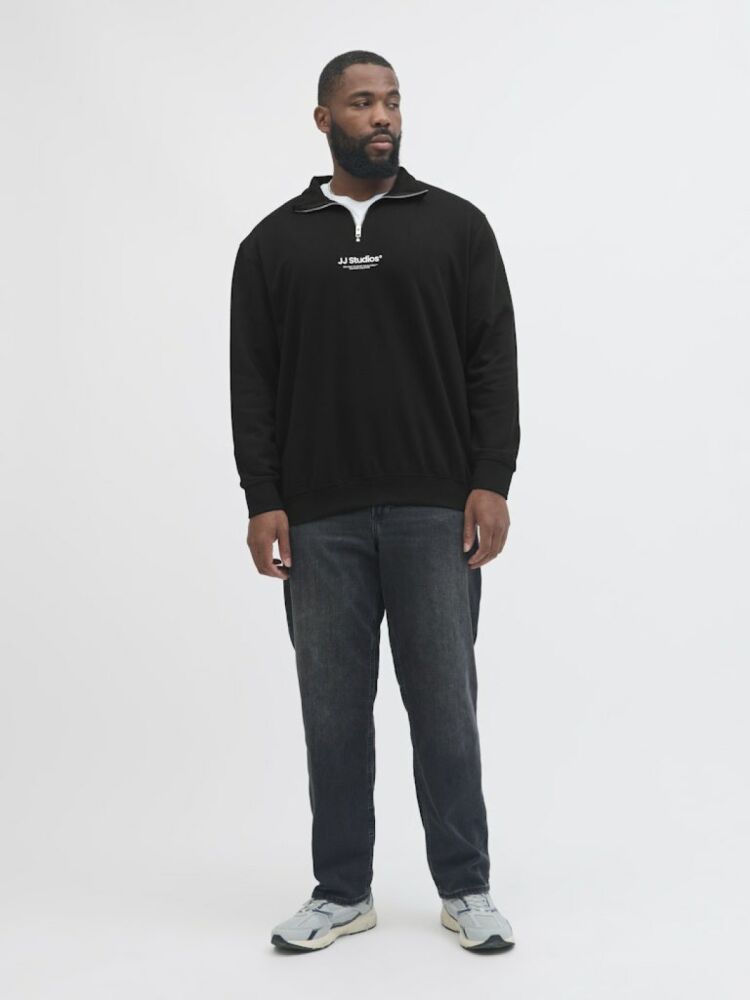 Jack Jones Jjesoho Sweat Quarter Zıp Hn Noos Pls Sweat 12279519 - 3