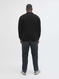 Jack Jones Jjesoho Sweat Quarter Zıp Hn Noos Pls Sweat 12279519 - 4