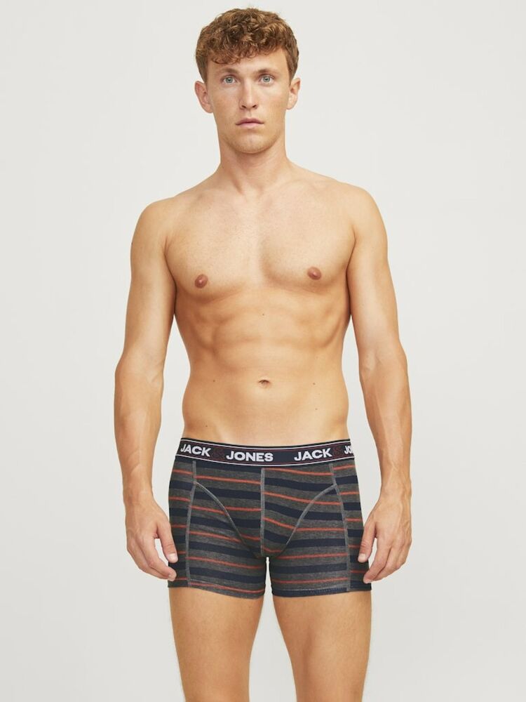 Jack Jones John 3 Lü Paket Erkek Boxer 12260059 - 2