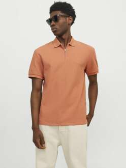 Jack Jones Johnny Half Zıp Erkek Polo Yaka Tişört 12255578 - Jack Jones (1)