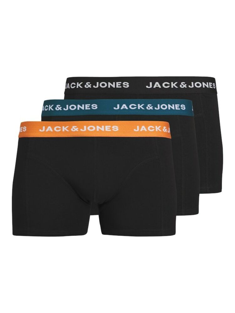 Jack Jones Jonas Solıd 3 Lü Paket Erkek Boxer 12259087 - 1
