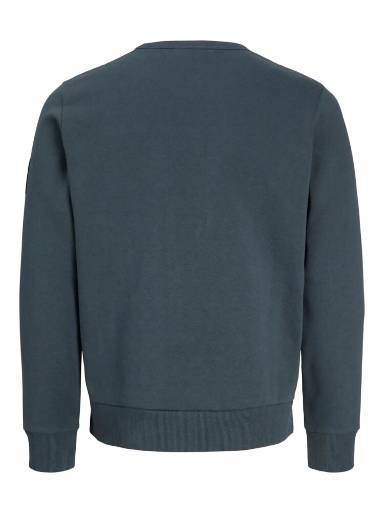 Jack Jones Leveland Bisiklet Yaka Regular Fit Erkek Sweat 12298440 (1)