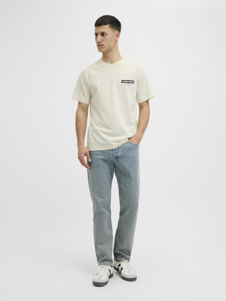Jack Jones Lıdo Chest Regular Fit Erkek Tişört 12281092 - 4