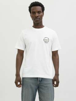 Jack Jones Lıdo Chest Regular Fit Erkek Tişört 12281092 - 2