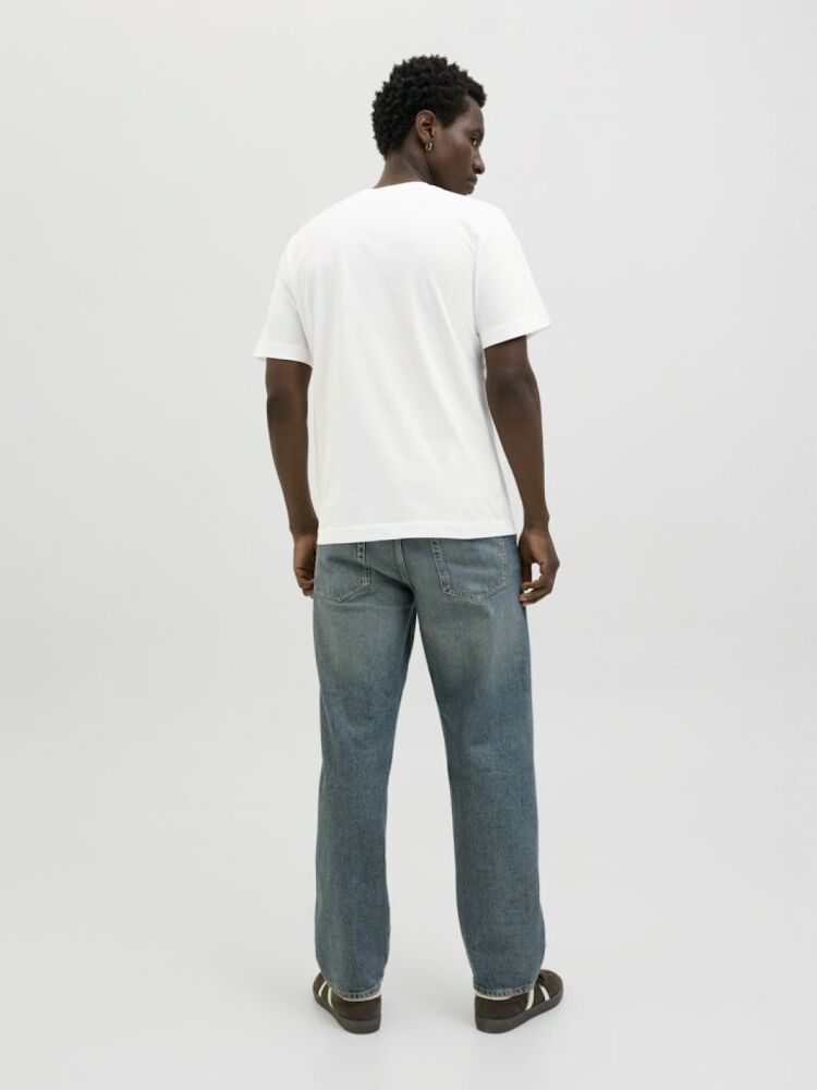 Jack Jones Lıdo Chest Regular Fit Erkek Tişört 12281092 - 4