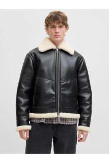 Jack Jones Lıverpool Avıator Suni Deri Erkek Ceket 12282948 - 2