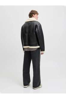 Jack Jones Lıverpool Avıator Suni Deri Erkek Ceket 12282948 - 3