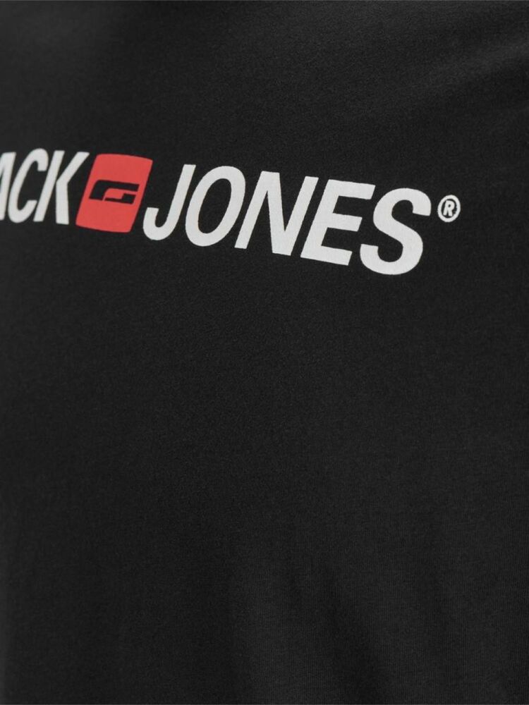 Jack Jones Logo Crew Neck Noos Erkek Tişört 12137126 - 5