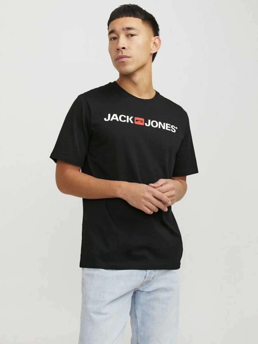 Jack Jones Logo Crew Neck Noos Erkek Tişört 12137126