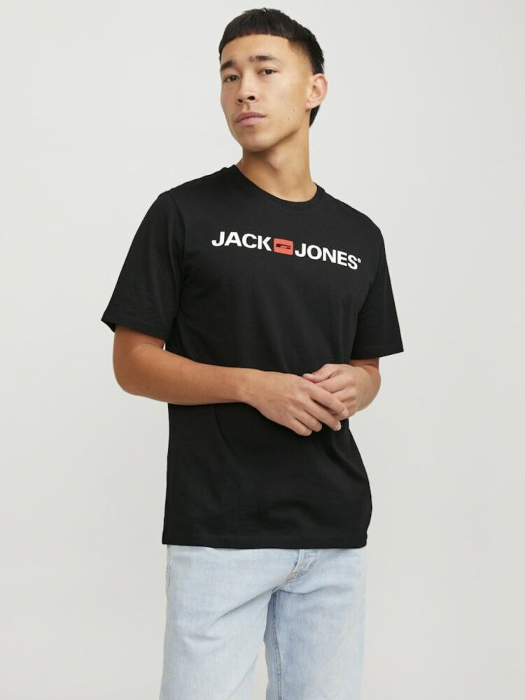 Jack Jones Logo Crew Neck Noos Erkek Tişört 12137126