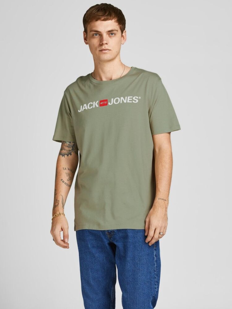 Jack Jones Logo Crew Neck Noos Erkek Tişört 12137126