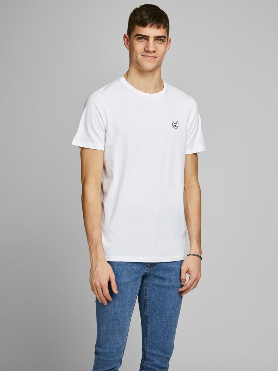 Jack Jones Logo Erkek Tişört 12256700 - 3