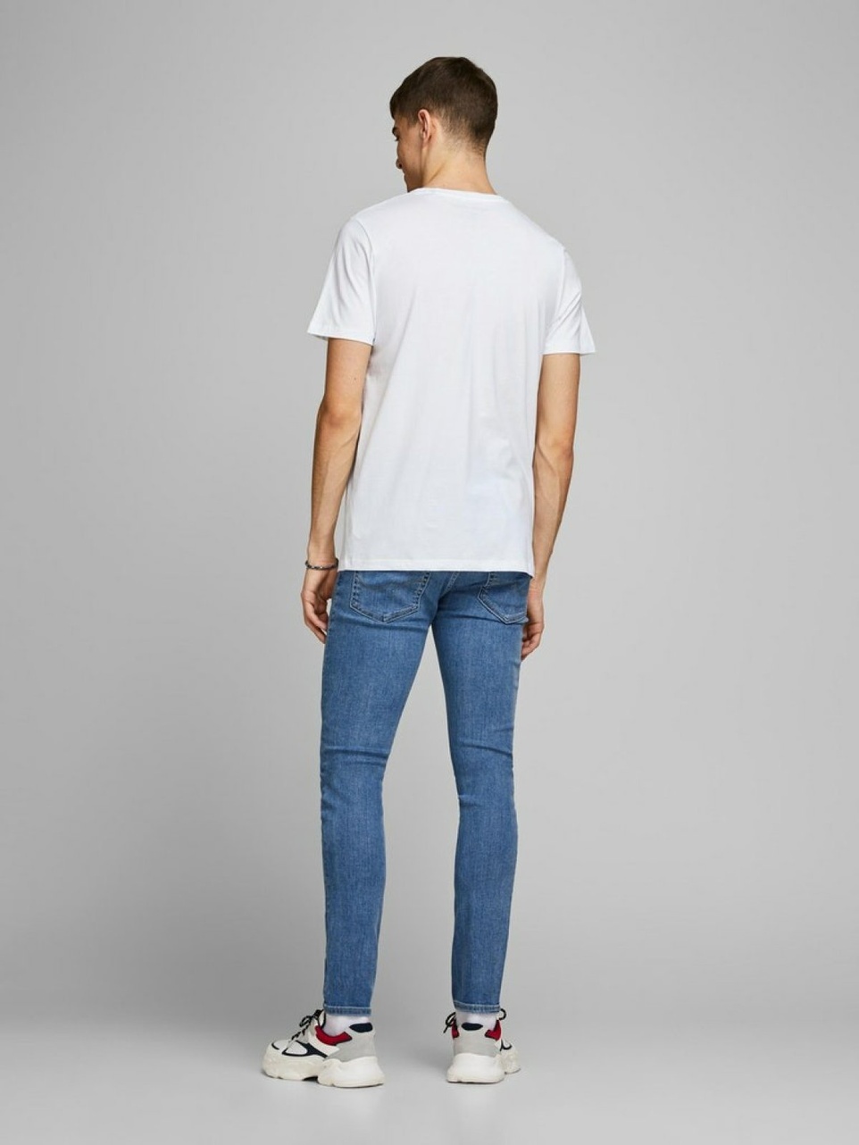 Jack Jones Logo Erkek Tişört 12256700 - 4