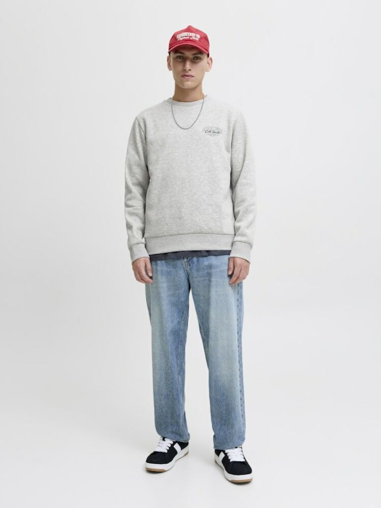 Jack Jones Makota Bisiklet Yala Regular Fit Erkek Sweat 12278601 (1)