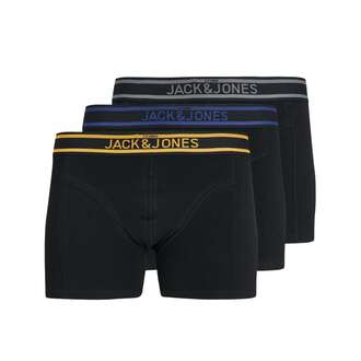 Jack Jones Marc Solıd 3 Lü Paket Erkek Boxer 12266063 - 1