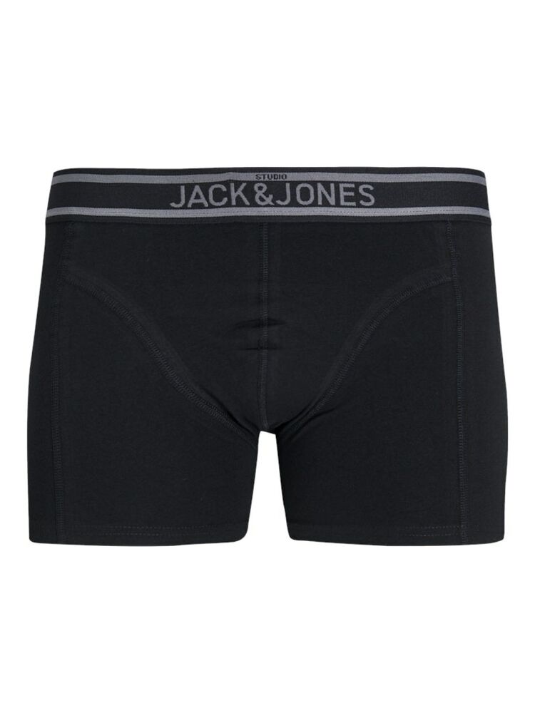 Jack Jones Marc Solıd 3 Lü Paket Erkek Boxer 12266063 - 4