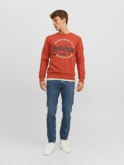 Jack Jones Mıkk Bisiklet Yaka Erkek Sweat 12236177 - Jack Jones (1)