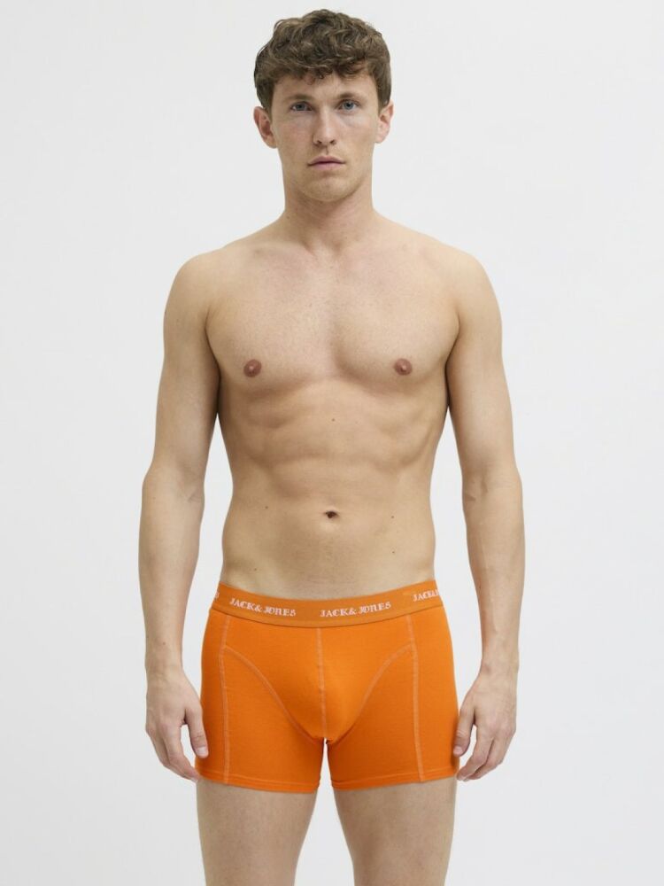 Jack Jones Mıles Solıd 3 Lü Paket Erkek Boxer 12281994 (1)