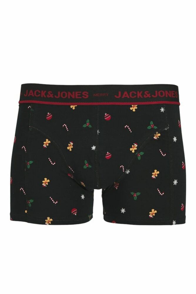 Jack Jones Mıstletoe Gıftbox 1 Boxer 2 Çorap Paket Erkek 12285134 (1)