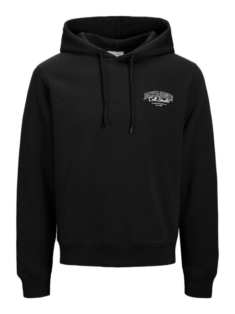 Jack Jones Mokoto Kapüşonlu Logo Regular Fit Erkek Sweat 12278606