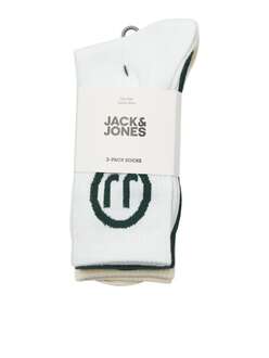 Jack Jones Mostar Tennıs 3 Lü Paket Erkek Çorap 12277067 - 2