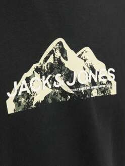 Jack Jones Mountaın Logo Bisiklet Yaka Erkek Sweat 12262094 - Jack Jones (1)
