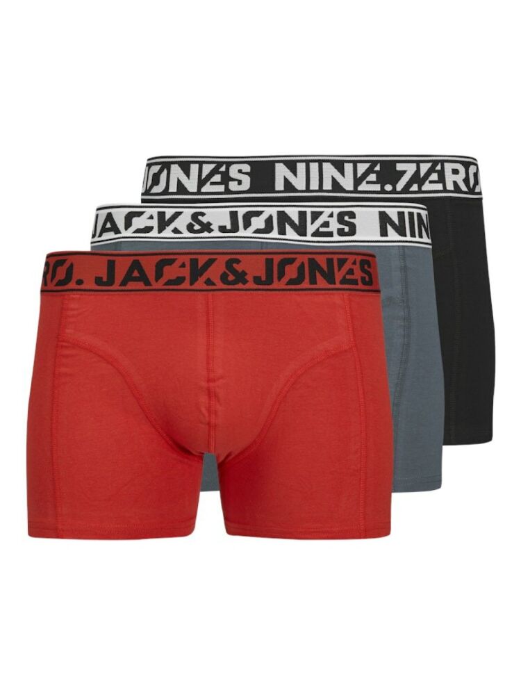 Jack Jones Nıne Zero Slıd 3 Lü Paket Erkek Boxer 12277555 (1)