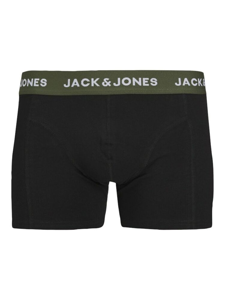 Jack Jones Oluver Solıd 5 Li Paket Erkek Boxer 12259103 - 4