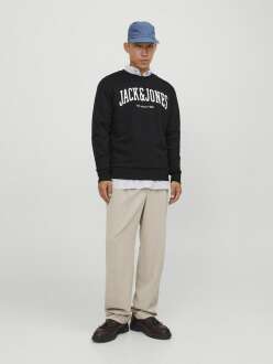Jack Jones Osh Bisiklet Yaka Erkek Sweat 12248431 - Jack Jones (1)