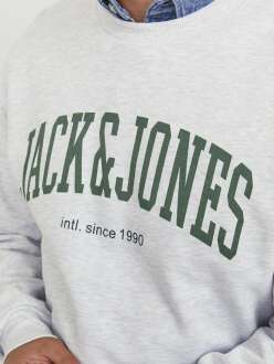 Jack Jones Osh Bisiklet Yaka Erkek Sweat 12248431 - Jack Jones (1)