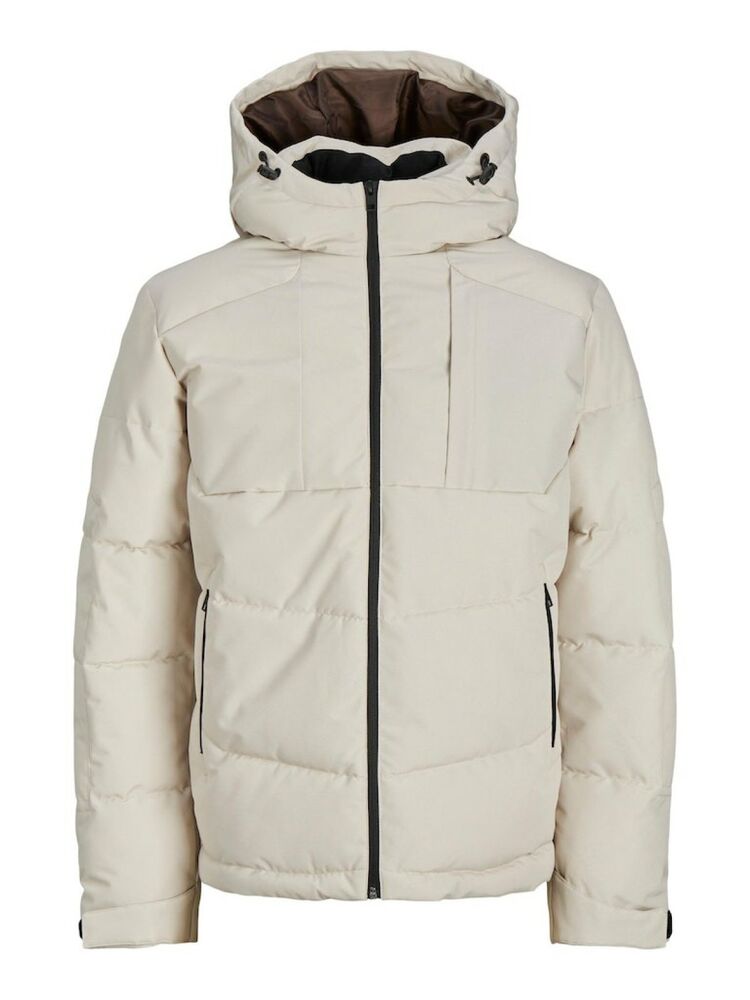 Jack Jones Otıs Derachable Hood Puffer Erkek Mont 12250756 - 2