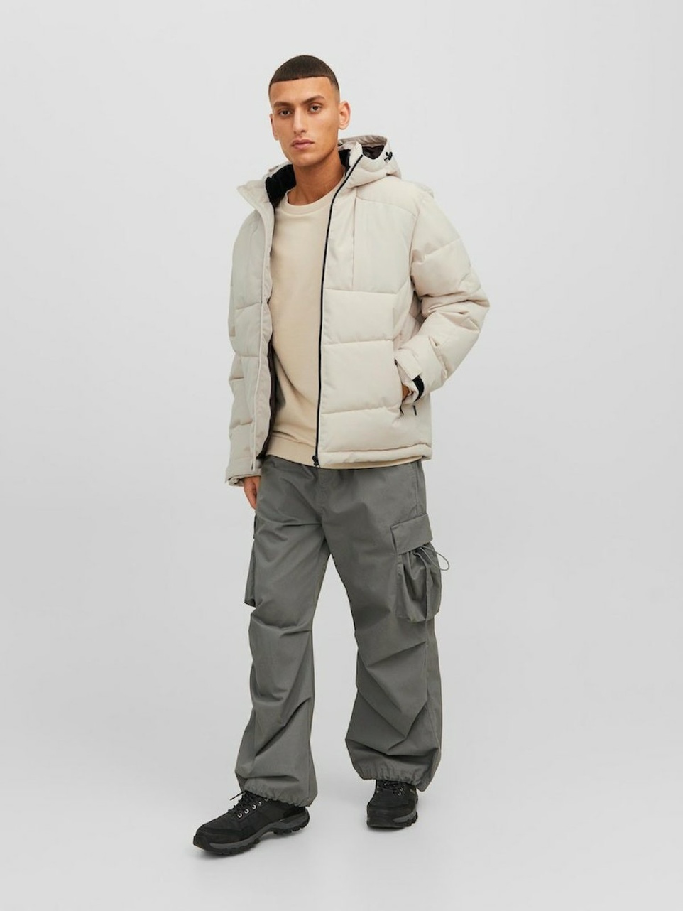 Jack Jones Otıs Puffer Erkek Mont 12239001 - 5