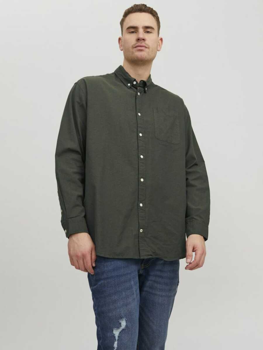 Jack Jones Oxford Plus Büyük Beden Erkek Gömlek 12190444