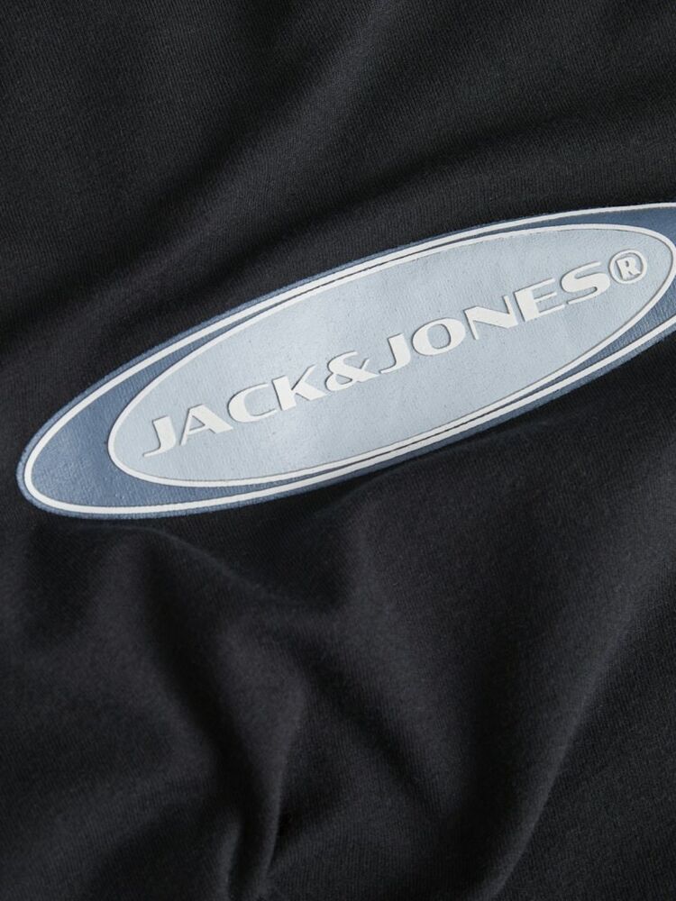 Jack Jones Pacer Brandıng Prınt Relax Fit Erkek Tişört 12273880 - 3