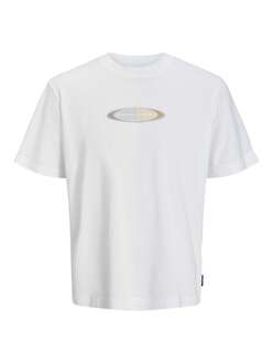 Jack Jones Pacer Brandıng Prınt Relax Fit Erkek Tişört 12273880 - 1