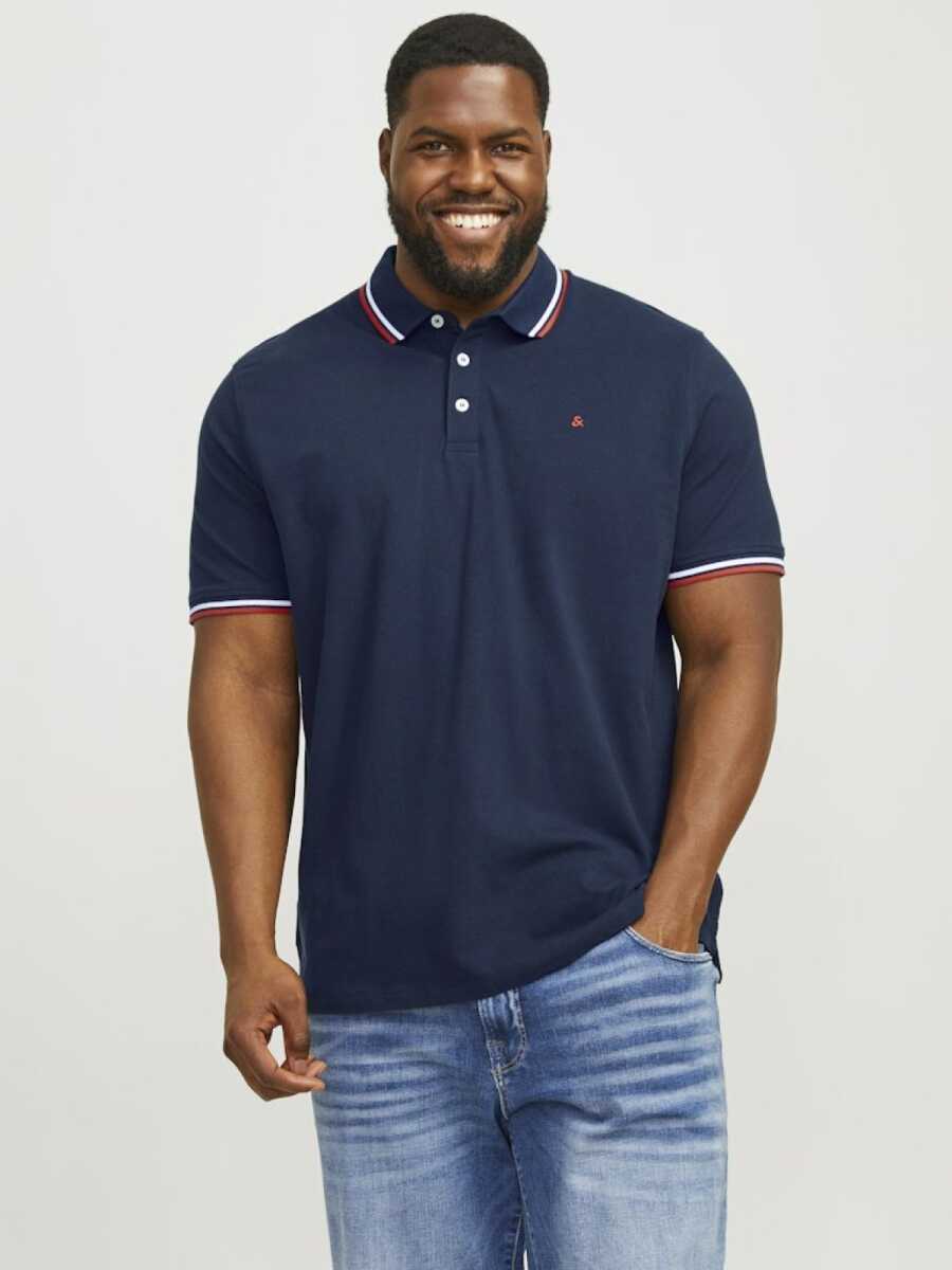 Jack Jones Paulos Büyük Beden Polo Erkek Tişört 12143859